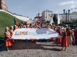 Этномузыкальный коллектив «Карлыгач» представит Татарстан на III Всероссийской детской Фольклориаде