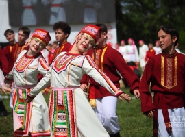 В Менделеевском районе отпраздновали марийский «Семык»