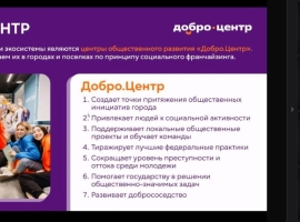 Прошел вебинар для муниципальных волонтерских центров