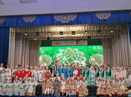 В Апастовском районе торжественно открыли Год единства народов России и Год воинской и трудовой доблести