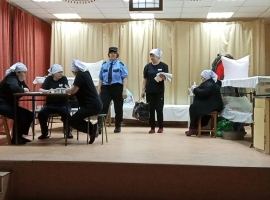 Кама Тамагының «Ләйсән» театр коллективы «Тәүбә йорты» спектаклен тәкъдим итте