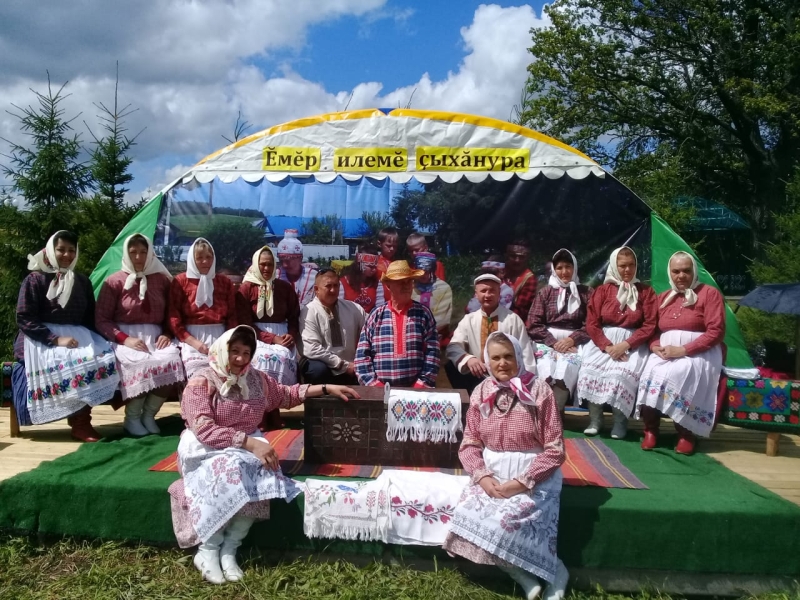 Праздник старинной национальной одежды «Ӗмӗр илемӗ çыхăнура» в с.Сиренькино Альметьевский район