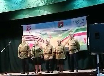 Выступление в смотр конкурсе по концертному жанру