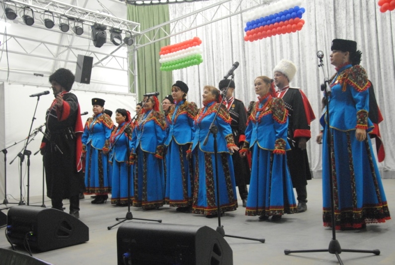народный казачий ансамбль "Любо". г. Болгар