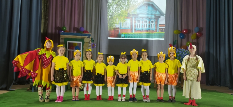 Младший хореографический коллектив Нижнесуньского СДК
