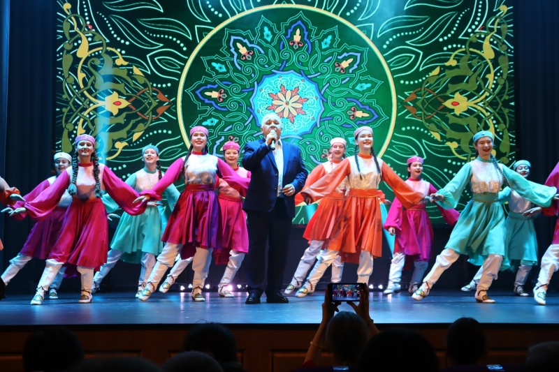 Танцевальная группа "Калейдоскоп" Спутник Народного ансамбля танца "Ютазы йолдызлары"