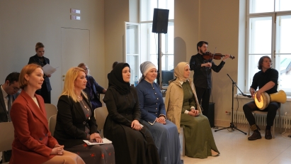 Министры культуры Татарстана и Чечни стали гостями показа Театра национального костюма