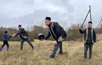 Арчаның Кылачы авылында йомырка тәгәрәтү ярышы узды