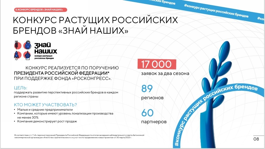 Заканчивается прием заявок на конкурс «Знай наших»