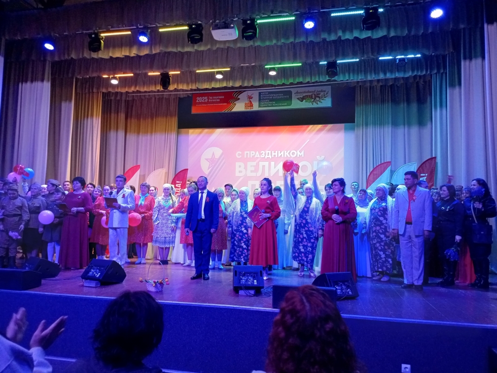 В Апастово завершился районный фестиваль-конкурс «Салют Победы!»