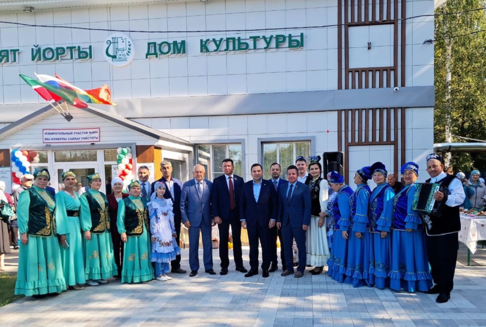 В селе Черемшаны Апастовского района открылся обновленный Дом культуры