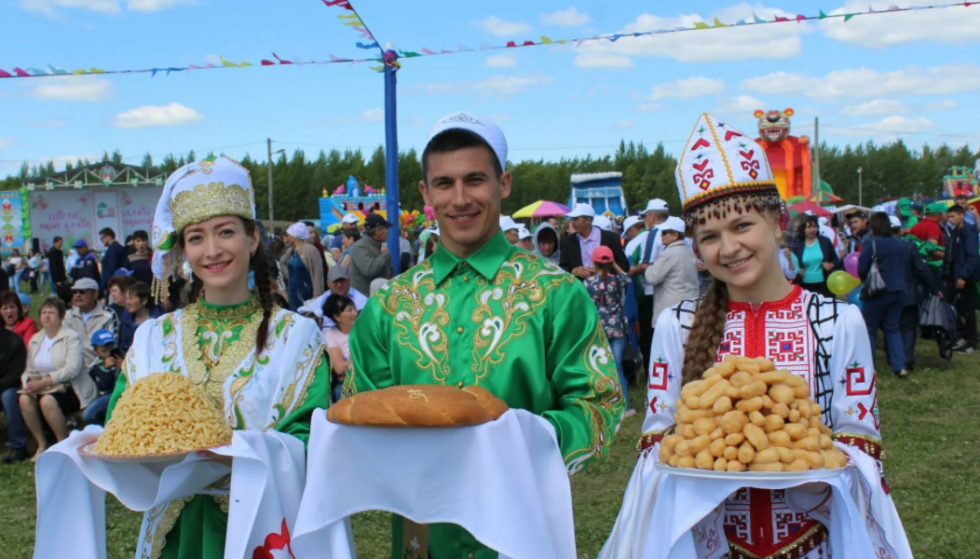 Муслюмово собрал гостей на XI Всероссийский сельский Сабантуй