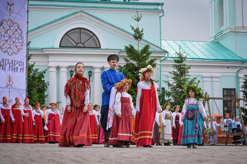 В селе Никольское прошел русский народный праздник «Каравон»