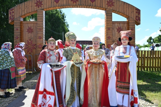 В Кильдюшево отпраздновали Республиканский праздник мордовской культуры «Валда Шинясь»