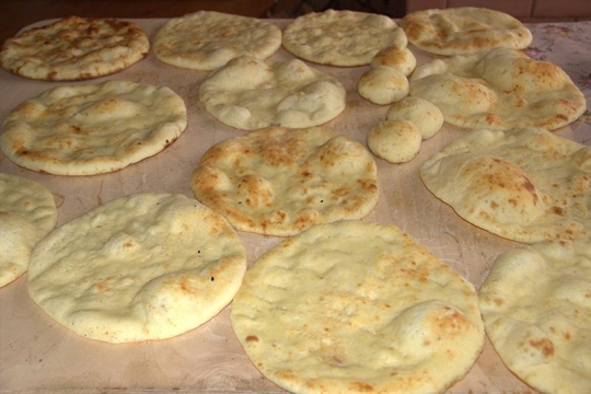 Татарское национальное блюдо - лепешка(юка)