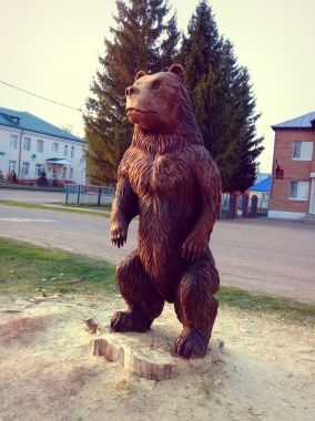 Медведь. Автор работы - Бикмуллин Андрей Евгеньевич
