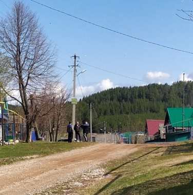 Вид деревни дер. Уткино Мамадышского муниципального района РТ