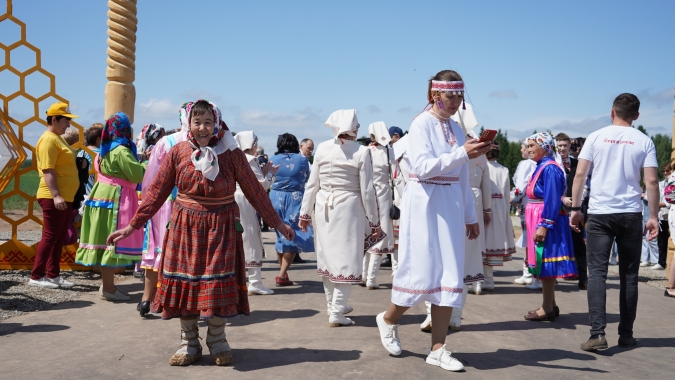 На празднике марийской культуры «Семык-2023»