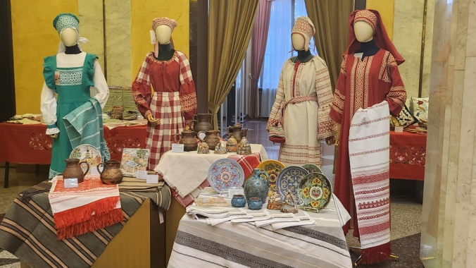 Выставка изделий народных промыслов мастеров Татарстана