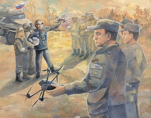 Айгуль Харисова. Мастерство в воздухе: тренировки с беспилотниками