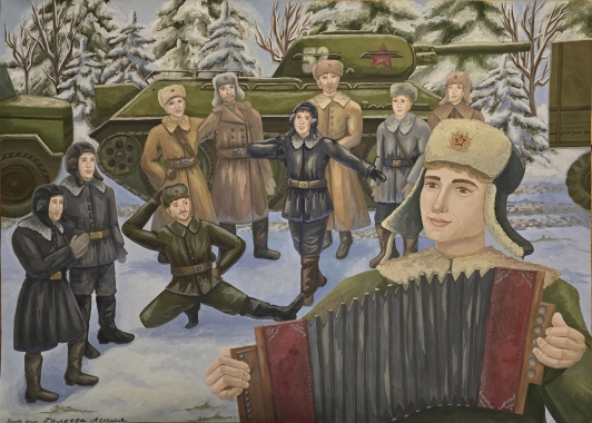 Асиля Галеева. Фронтовая песня