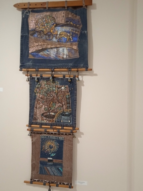 «Джинсовый век». Текстильный коллаж