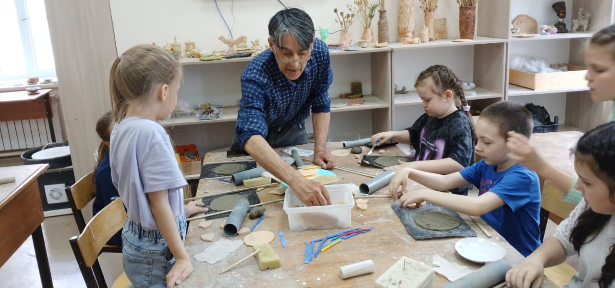 В Тетюшском районе Татарстана сохраняют традиции лепки из глины