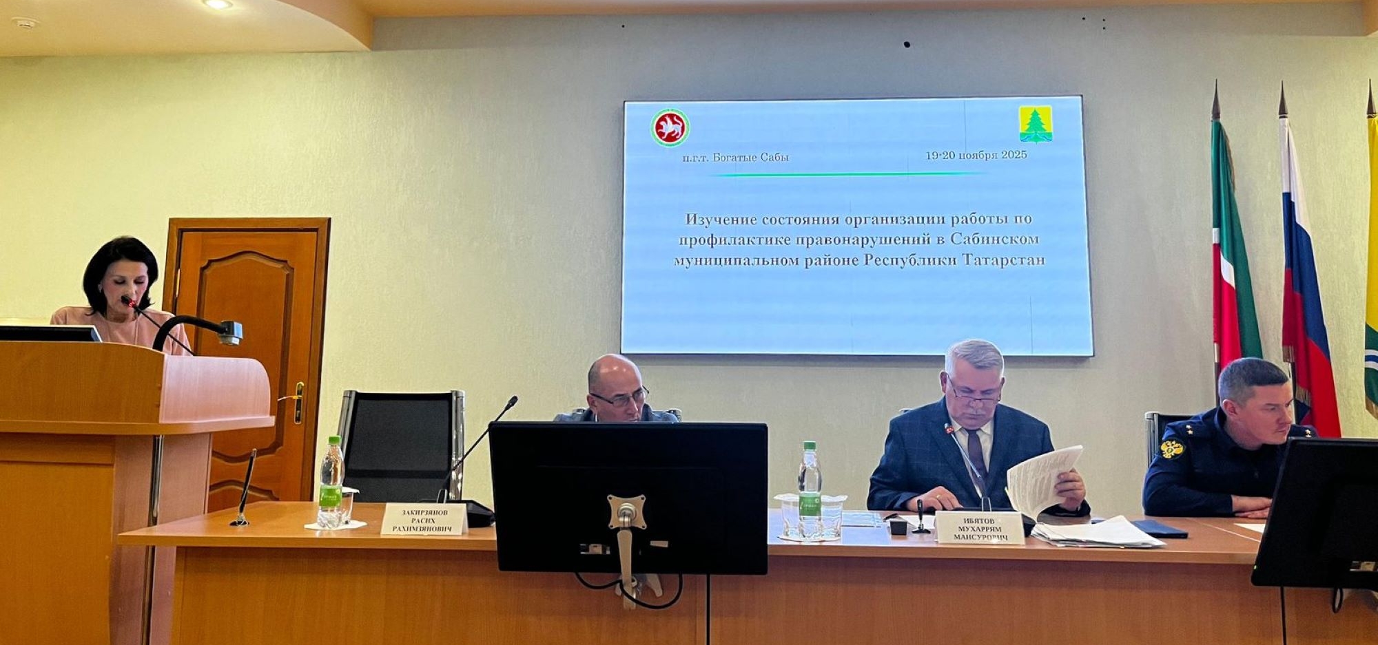 В Сабинском районе работала Республиканская комиссия по профилактике правонарушений