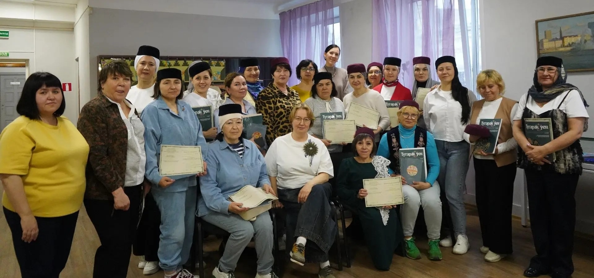 В Казани прошли уникальные курсы по созданию традиционной татарской тюбетейки