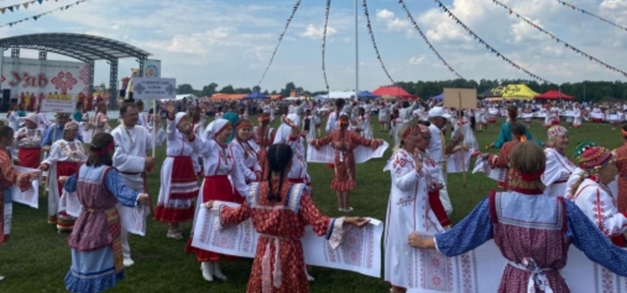 В Аксубаево отметили праздник чувашской культуры «Уяв»