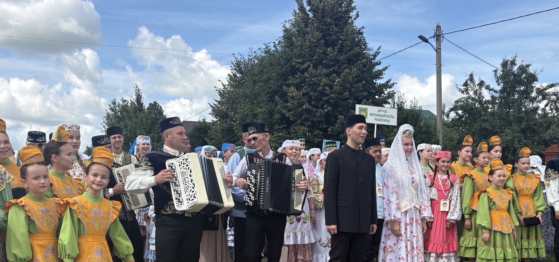 В Атнинском районе представили свадебные обряды и традиции Заказанья