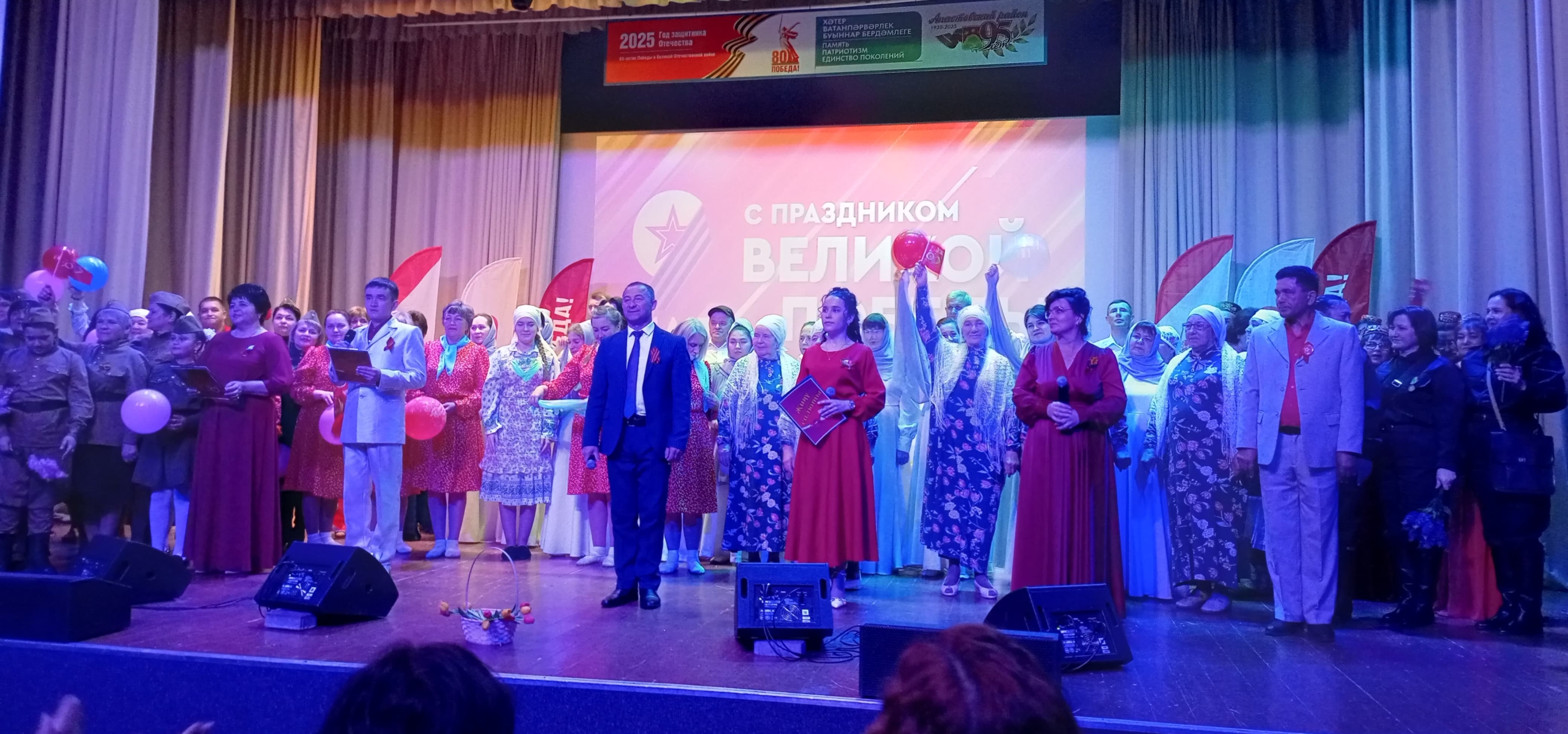 В Апастово завершился районный фестиваль-конкурс «Салют Победы!»