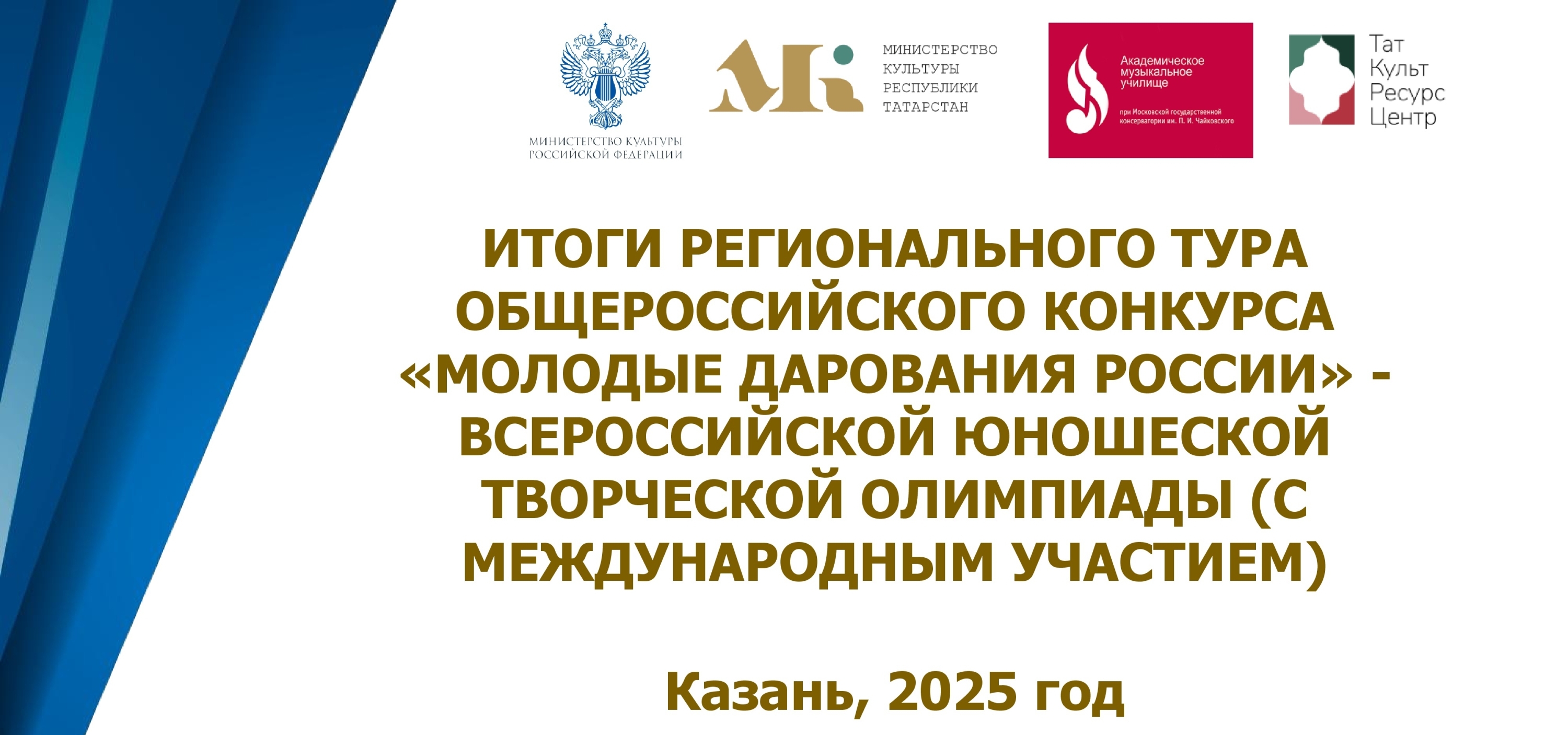 Стали известны победители Регонального тура конкурса «Молодые дарования России»