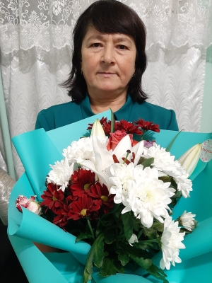 Руководитель фольклорного коллектива "Монлы сазым"