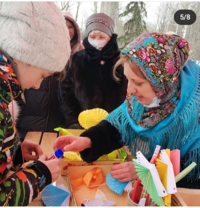 Мастер класс "Масленица" парк Горького