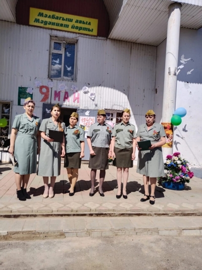 Участие в праздничном концерте, посвященное 9 маю