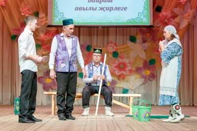 Театральный коллектив «Зәңгәр шәл» (фрагмент спектакля)