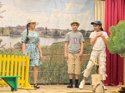 Постановка спектакля Г.Галлямовой "Гузэл жирем"