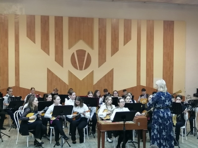 Выступление оркестра на Всероссийском конкурсе "Tutti"