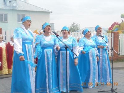 Участие ансамбля "Камушка" на Каравоне в Никольском Лаишевского района РТ