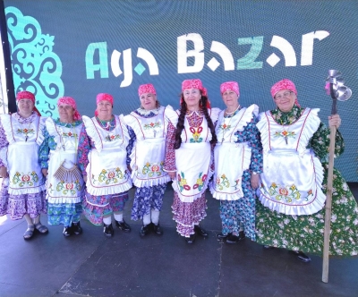 Ансамбль на фестивале "Ага базар" г. Болгар