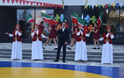 Выступление коллектива в концертной программе, посвященной Дню республики Татарстан 2022 год