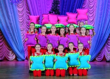Младшая группа Образцового хореографического коллектива "Импульс".