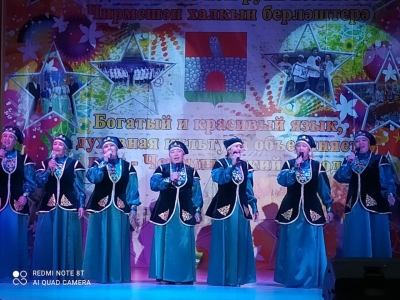 Участие коллектива в гала концерте фестиваля "Жемчужины родного края" в с Черемшан 2021 год