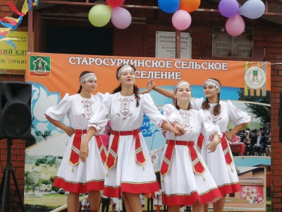 Танцевальный коллектив  «Конфетти» Новосуркинского СК Альметьевского района