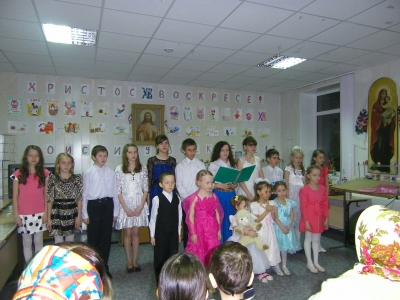 Рождественский концерт в церкви с.Ульяновка