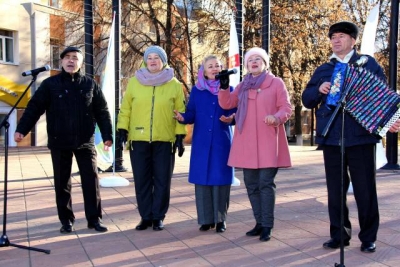 Участие в мероприятии посвященное Дню народного единства