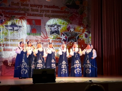 Участие на районном фестивале народного творчества «Жемчужины родного края »