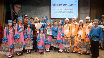 Детский фольклорный коллектив «Зөбәрҗәт» 