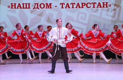 Танцевальная группа "Калейдоскоп" Спутник Народного коллектива ансамбля танца "Ютазы йолдызлары"